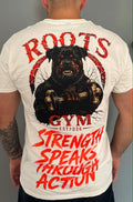 Roots Rottweiler Tee — White
